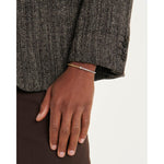 Flex'it EKA Bracelet with 18k White and Yellow Gold Bicolour Mesh-FOPE-Renee Taylor Gallery