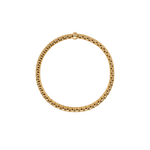 Flex'it PANORAMA 18K Yellow Gold & Diamond 10x3.65mm Bracelet-FOPE-Renee Taylor Gallery