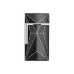 Biggy Black/Chrome Fire X Lighter-S.T. Dupont-Renee Taylor Gallery