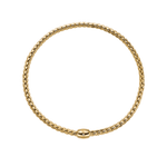 Flex'it EKA 18K Yellow Gold 6.3mm Necklace with Diamonds-FOPE-Renee Taylor Gallery