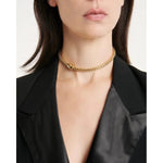 Flex'it EKA 18K Yellow Gold 6.3mm Necklace with Diamonds-FOPE-Renee Taylor Gallery
