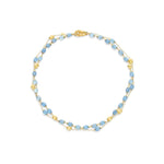 "Azure" Gold and Aquamarine 3 in 1 Necklace - CN4-575-Nanis-Renee Taylor Gallery