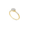 "ÉLITE" Diamonds & Gold Romantic Engagement Ring - AS29-583-Nanis-Renee Taylor Gallery