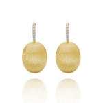 "Ciliegine" Gold Ball Drop Earrings With Diamonds Details - OS15-583-Nanis-Renee Taylor Gallery