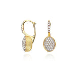 "Ciligine" Gold And Diamonds Ball Drop Earrings (Small) - OS25-583-Nanis-Renee Taylor Gallery