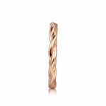 14K Rose Gold Matching Wedding Band - WB16188R6K4JJJ-Gabriel & Co.-Renee Taylor Gallery