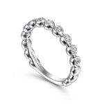14K White Gold Diamond Ring Band - LR51902W45JJ-Gabriel & Co.-Renee Taylor Gallery