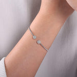 14K White Gold Bujukan Cluster Diamond Split Bangle – BG4123-65W45JJ-Gabriel & Co.-Renee Taylor Gallery