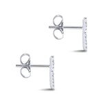 14K White Gold Diamond Chevron Earrings - EG13091W45JJ-Gabriel & Co.-Renee Taylor Gallery