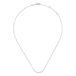14K White Gold Diamond Curved Bar Necklace - NK4942W45JJ-Gabriel & Co.-Renee Taylor Gallery