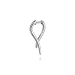 14K White Gold Diamond Spike Drop Earrings - EG15327W45JJ-Gabriel & Co.-Renee Taylor Gallery