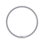 14K White Gold Diamond Tennis Bracelet - TB4733W45JJ-Gabriel & Co.-Renee Taylor Gallery