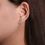 14K White Gold Diamond Starburst Earrings – EG12956W45JJ-Gabriel & Co.-Renee Taylor Gallery