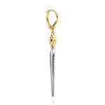 14K White & Yellow Gold Diamond Kite Drop Earrings - EG15547M45JJ-Gabriel & Co.-Renee Taylor Gallery