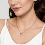 14K Gold Diamond Teardrop Necklace – NK7733M45JJ-Gabriel & Co.-Renee Taylor Gallery