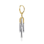 14K White and Yellow Gold Diamond RD Drop Chandelier Earrings Kaslique Collection - EG15716M45JJ-Gabriel & Co.-Renee Taylor Gallery