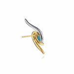 14K White and Yellow Gold Diamond and Pear Blue Topaz Bypass Stud Earrings – EG15394M45BT-Gabriel & Co.-Renee Taylor Gallery