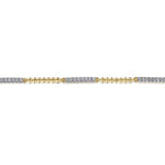 14K Yellow Gold Bujukan Diamond Tennis Bracelet - TB4724Y45JJ-Gabriel & Co.-Renee Taylor Gallery