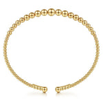 14K Yellow Gold Bujukan Open Bangle - BG4584-Y-Gabriel & Co.-Renee Taylor Gallery