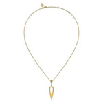 14K Yellow Gold Bujukan Pendant Drop Necklace - NK7702Y4JJJ-Gabriel & Co.-Renee Taylor Gallery