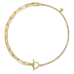 14K Yellow Gold Chain Necklace with Bujukan Toggle - NK7193Y4JJJ-Gabriel & Co.-Renee Taylor Gallery