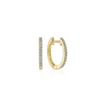14K Yellow Gold Classic 15mm Pavé Diamond Huggies - EG11122Y45JJ-Gabriel & Co.-Renee Taylor Gallery