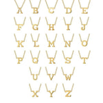 14K Gold D Initial Necklace - NK6928D-Y4JJJ-Gabriel & Co.-Renee Taylor Gallery