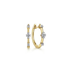 14K Yellow Gold Diamond Huggie Earrings 15mm – EG13740Y45JJ-Gabriel & Co.-Renee Taylor Gallery