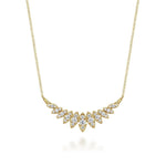 14K Yellow Gold Diamond Marquise Bar Necklace - NK7250Y45JJ-Gabriel & Co.-Renee Taylor Gallery