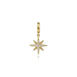 14K Yellow Gold Diamond Star Charm - PT7551Y45JJ-Gabriel & Co.-Renee Taylor Gallery