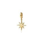 14K Yellow Gold Diamond Star Charm - PT7551Y45JJ-Gabriel & Co.-Renee Taylor Gallery