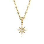 14K Yellow Gold Diamond Star Charm - PT7551Y45JJ-Gabriel & Co.-Renee Taylor Gallery