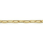 14K Yellow Gold Elongated Chain Bracelet - TBM4520Y4JJJ-Gabriel & Co.-Renee Taylor Gallery