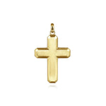 14K Yellow Gold Geometric Cross Pendant - PCM6578Y4JJJ-Gabriel & Co.-Renee Taylor Gallery