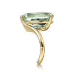 14K Yellow Gold Green Amethyst Pear Ladies Ring - LR52522Y4JGA-Gabriel & Co.-Renee Taylor Gallery