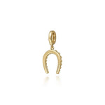 14K Yellow Plain Gold Bujukan Horseshoe Charm Pendant - PT7554Y4JJJ-Gabriel & Co.-Renee Taylor Gallery