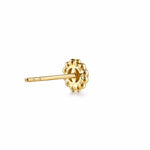 14K Yellow Plain Gold Bujukan Stud Earrings - EG15623Y4JJJ-Gabriel & Co.-Renee Taylor Gallery