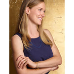 Planearmband Kyanite Gold Plated Sterling Silver Bracelet - 62520796-Bernd Wolf-Renee Taylor Gallery
