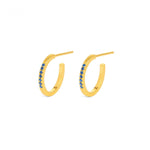 Sentri Sapphire Hoop Earrings - 18100136-Bernd Wolf-Renee Taylor Gallery