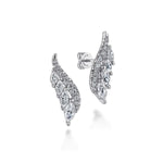 18K White Gold Diamond Earrings – EG14816W84JJ-Gabriel & Co.-Renee Taylor Gallery