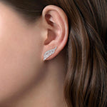 18K White Gold Diamond Earrings – EG14816W84JJ-Gabriel & Co.-Renee Taylor Gallery