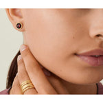 18K Jaipur Garnet Petite Stud Earrings - OB957 RG01 Y 02-Marco Bicego-Renee Taylor Gallery