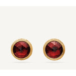 18K Jaipur Garnet Petite Stud Earrings - OB957 RG01 Y 02-Marco Bicego-Renee Taylor Gallery