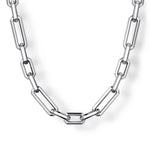 20 Inch 4.2mm 925 Sterling Silver Men's Solid Figaro Link Chain Necklace - NKM2155-20SVJJJ-Gabriel & Co.-Renee Taylor Gallery