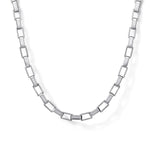 20 Inch 5mm 925 Sterling Silver Men's Solid Box Chain Necklace - NKM2158-20SVJJJ-Gabriel & Co.-Renee Taylor Gallery