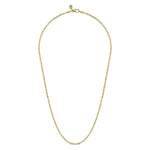 14K Yellow Gold Hollow Men's Link Chain Necklace - NKM7009-Gabriel & Co.-Renee Taylor Gallery