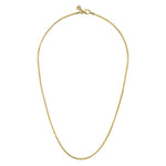 14K Yellow Gold Hollow Men's Wheat Chain Necklace - NKM7008-22Y4JJJ-Gabriel & Co.-Renee Taylor Gallery