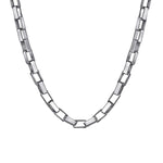 925 Sterling Silver 22" 2.5mm Solid Men's Box Chain Necklace - NKM2158-22SVJJJ-Gabriel & Co.-Renee Taylor Gallery