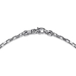 925 Sterling Silver 22" 2.5mm Solid Men's Box Chain Necklace - NKM2158-22SVJJJ-Gabriel & Co.-Renee Taylor Gallery