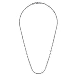 925 Sterling Silver 3mm Solid Figaro Chain Necklace - NKM2157-22SVJJJ-Gabriel & Co.-Renee Taylor Gallery